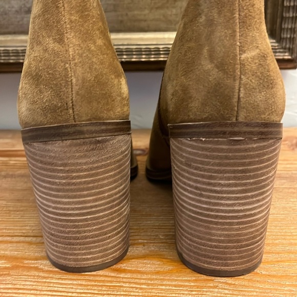 STEVE MADDEN NWOB Sparrow Leather/Suede Block Heel Bootie- Size 10 - Picture 13 of 14